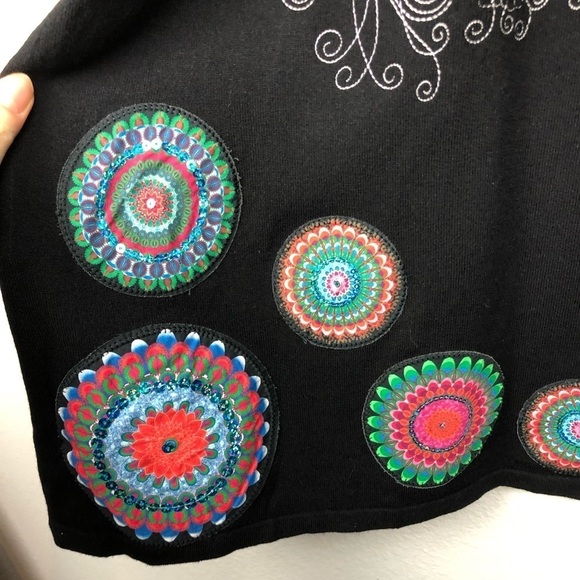 Desigual Black knit dress​​​​​​ - Picture 5 of 8